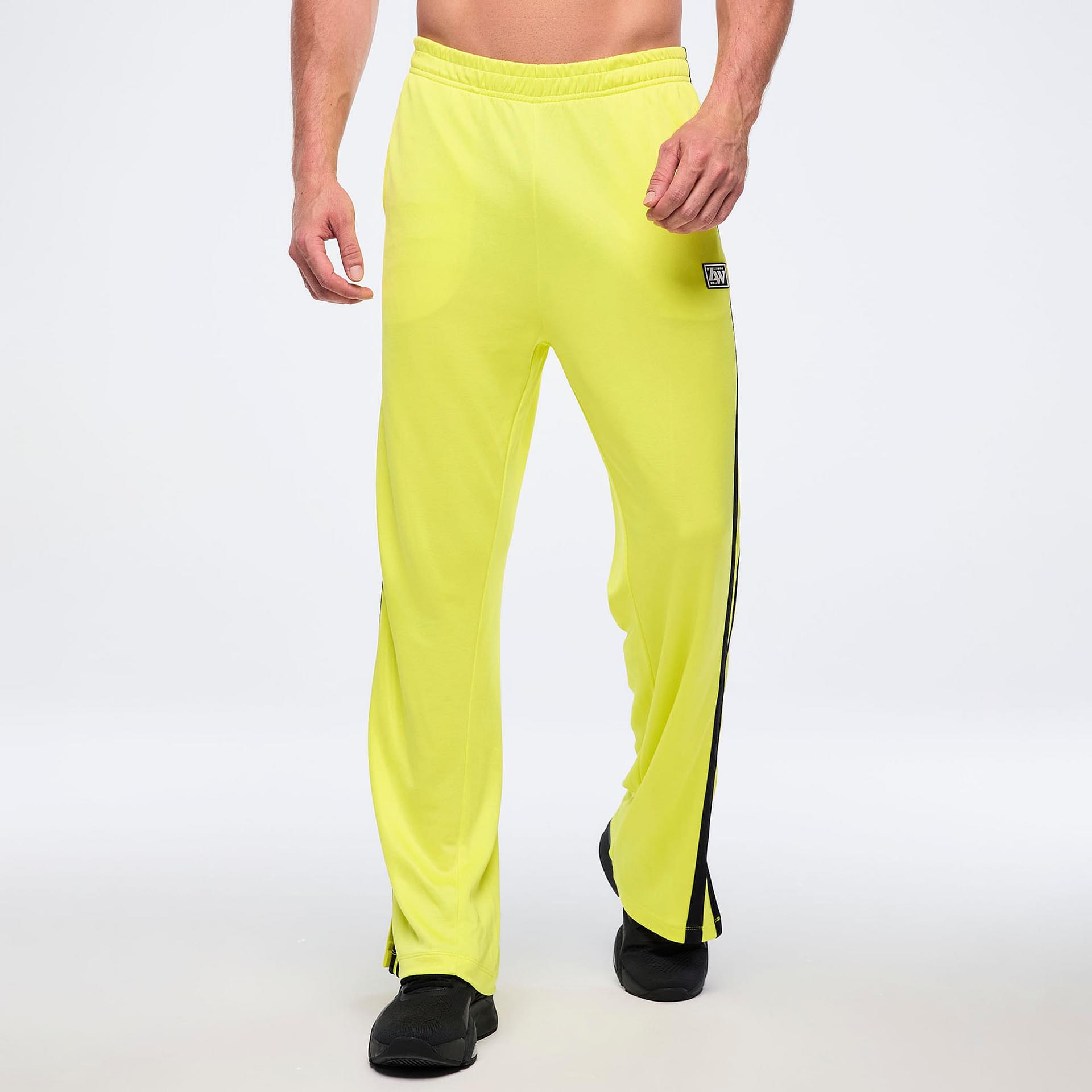 新作ユニセックス♪Zumba Haus Mid Rise Knit Track Pants-Lemon Zumba Haus Mid Rise Knit Track Pants – Zumba Wear | STRONG iD