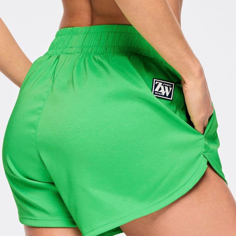 Zumba Out Loud Curved Running Shorts