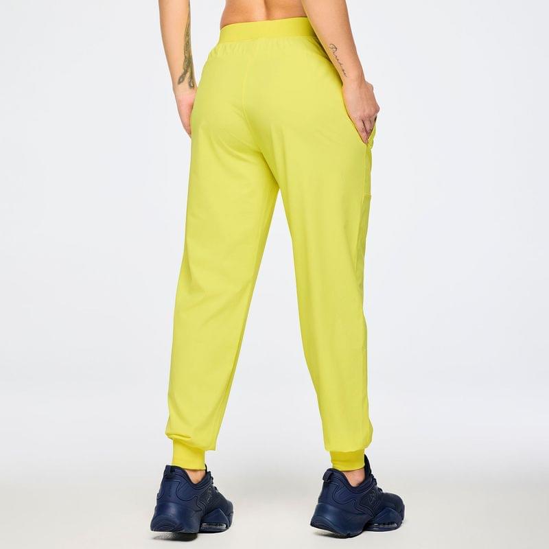 Zumba Out Loud Stretch Woven Slim Ankle Joggers