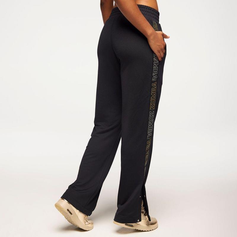 Zumba Runway Track Pants With Side Snaps