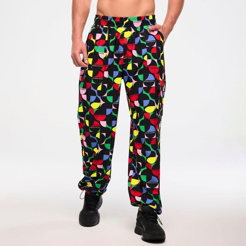 Zumba Haus Cargo Pants With Bungee Details