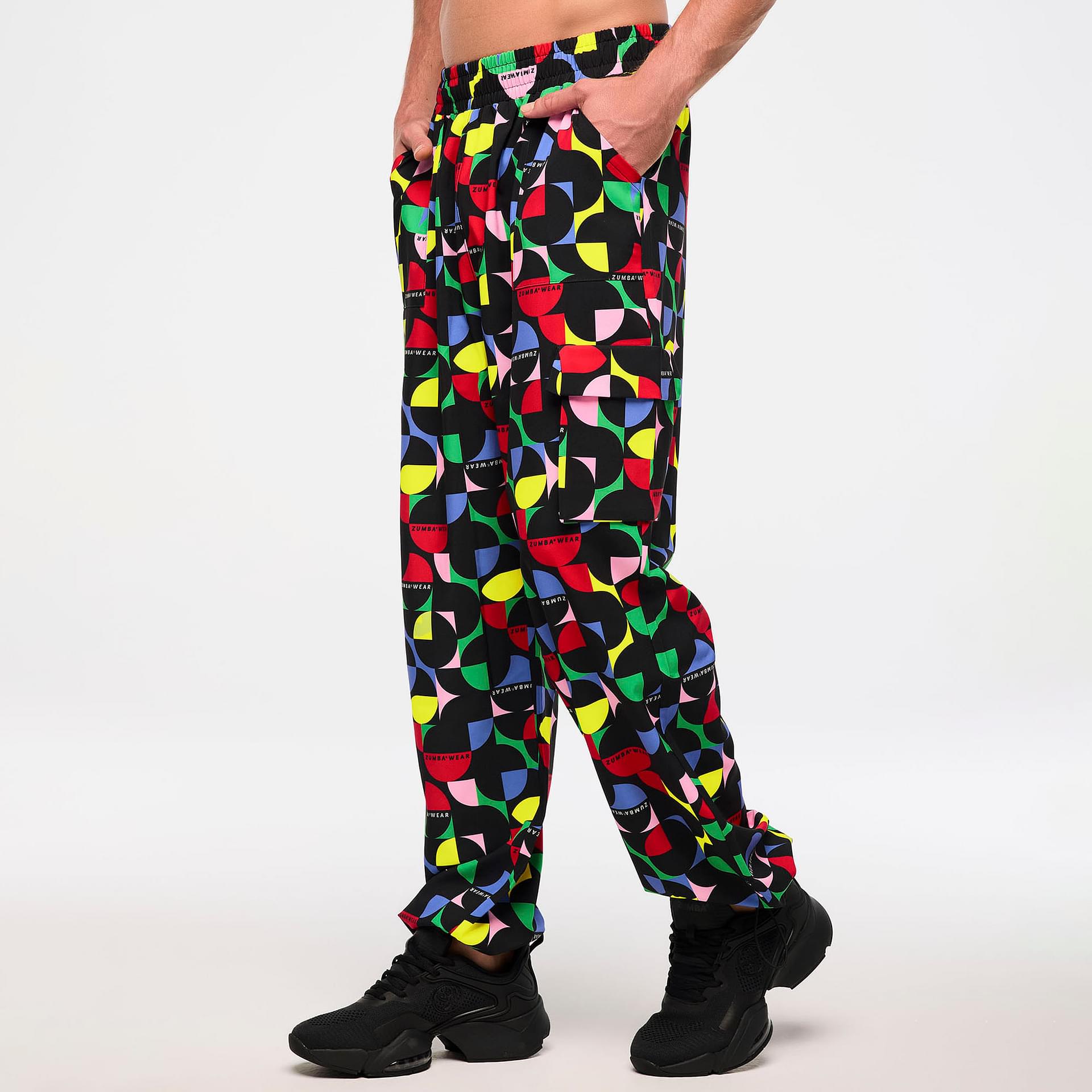 ★国内発送 ズンバ Haus Cargo Pants With Bungee Details Multi Zumba Haus Cargo Pants With Bungee Details – Zumba Wear
