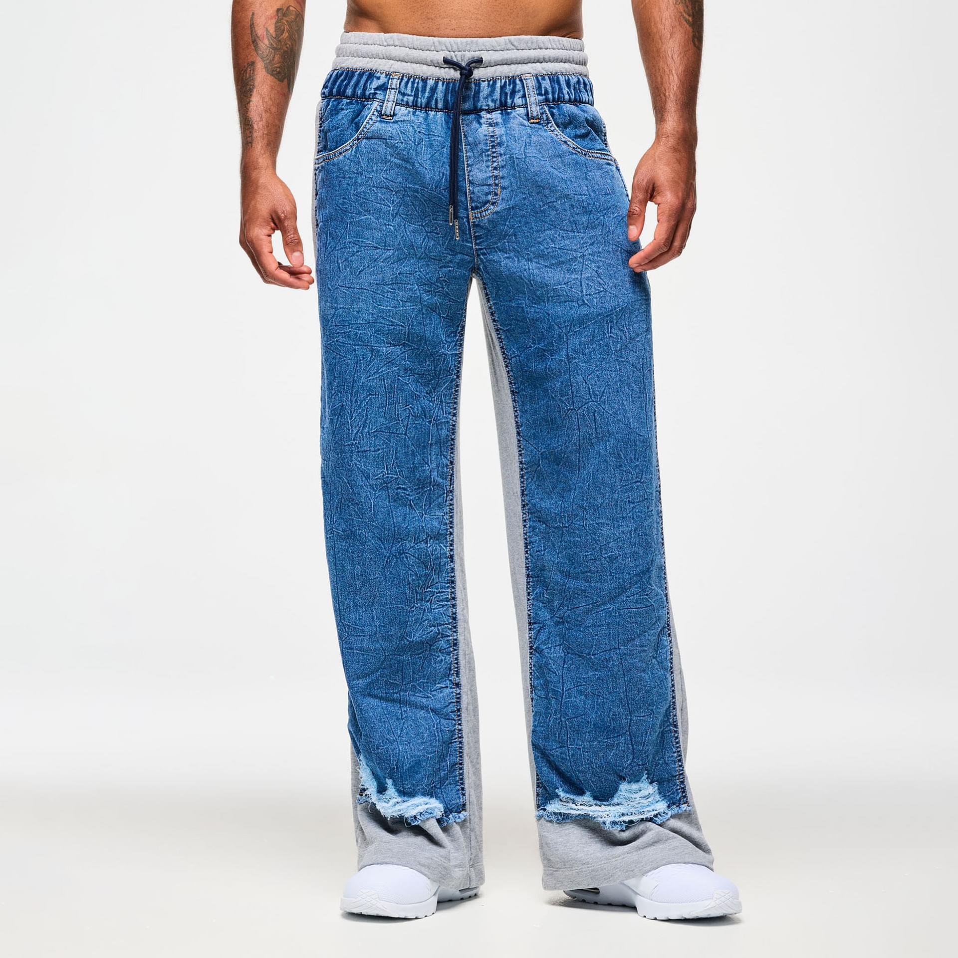Zumba Wear Europe - Blue Jean Denim Sweatpants