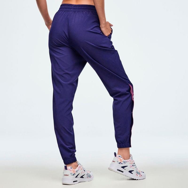 Class of 2001 Woven Track Pants With Side Snaps