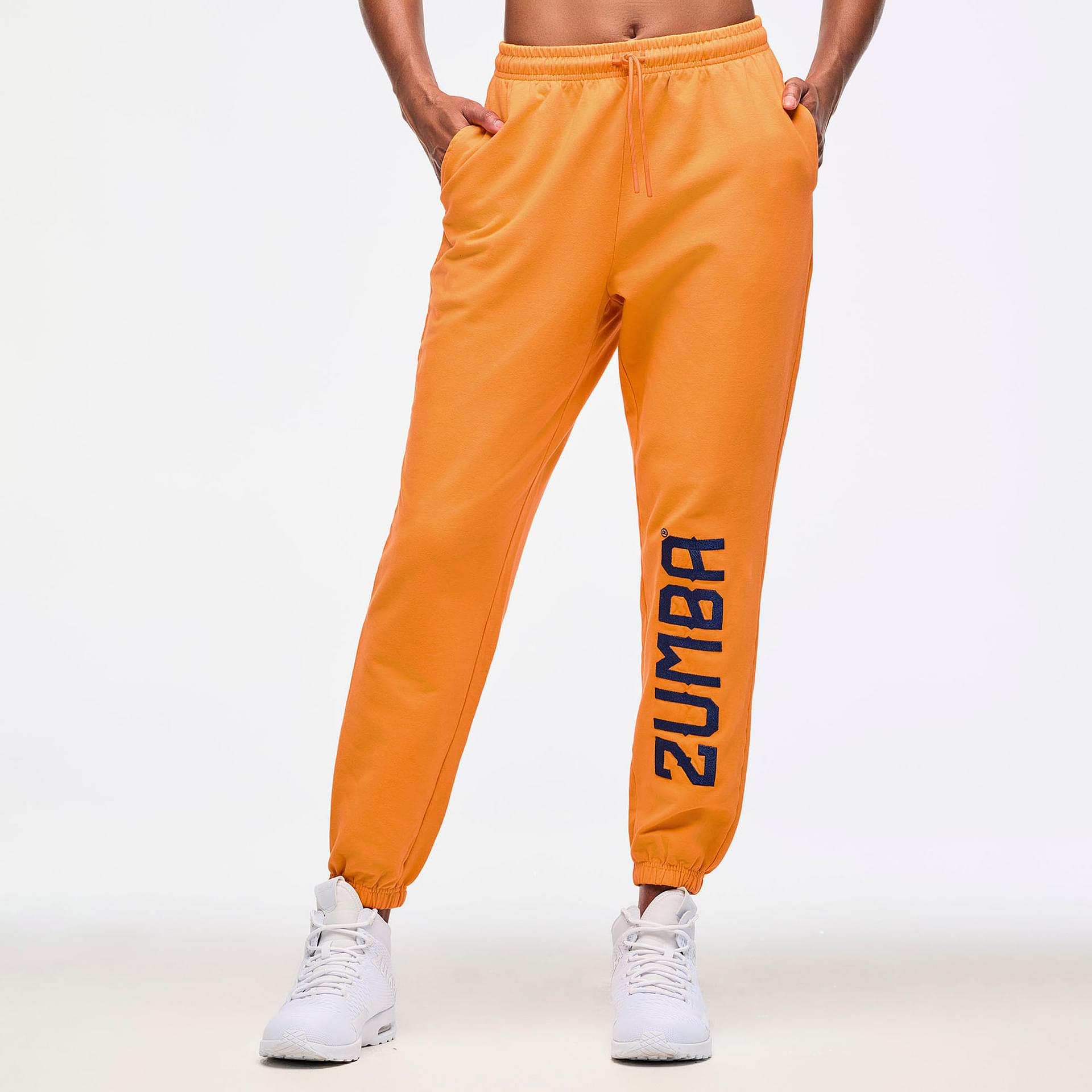 ZUMBA WEAR Lovely カーゴパンツ オレンジ ワークパンツ ズンバ ZUMBA WEAR Lovely カーゴパンツ オレンジ ワークパンツ ズンバ