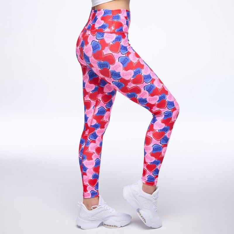 Zumba Love High Waisted Ankle Legging