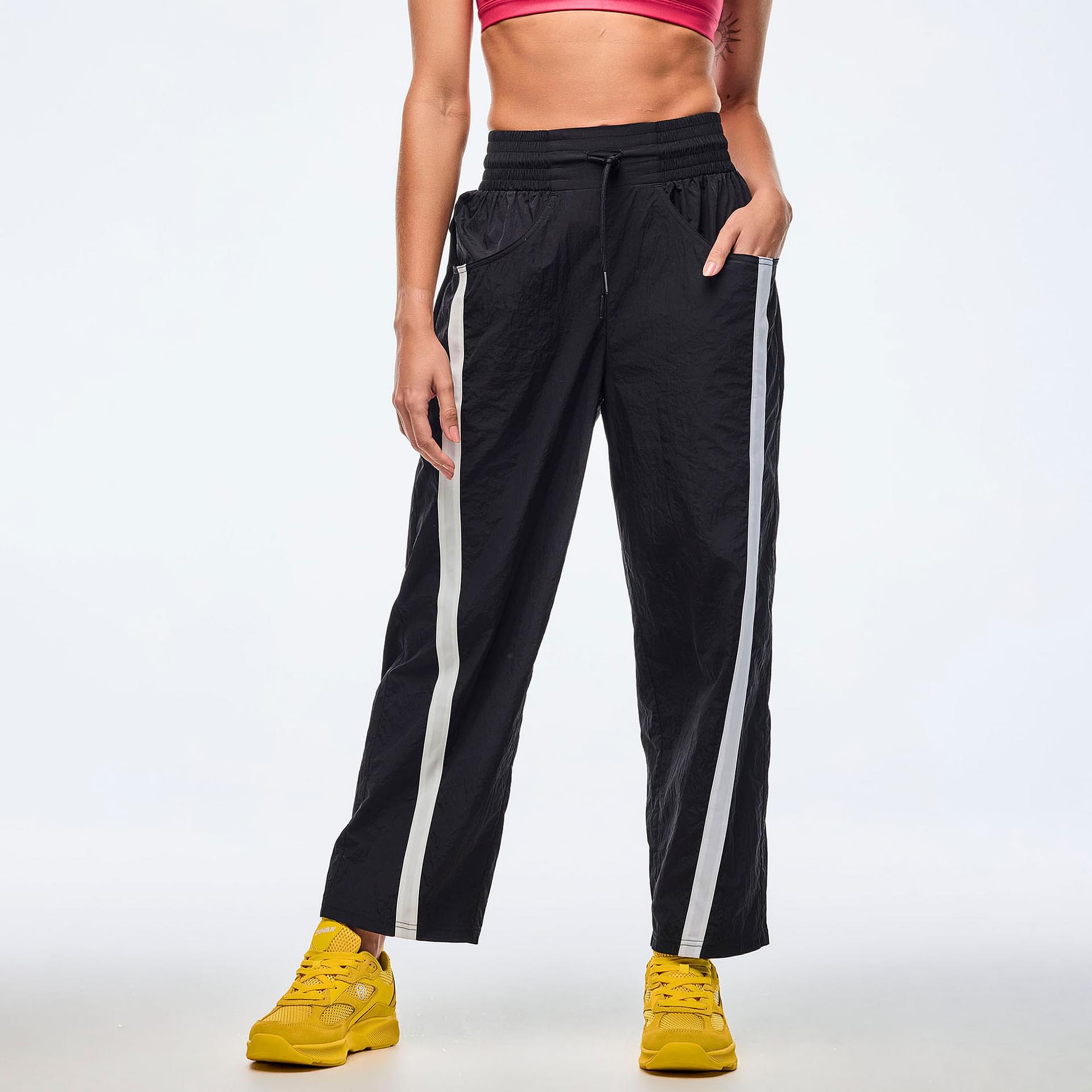Apres Zumba High Rise Crop Track Pants