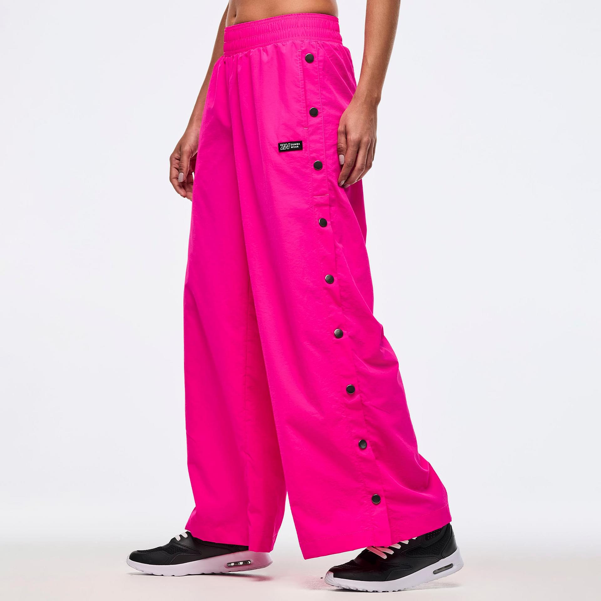 ZUMBA☆ ピンクボトムス☆サイズS Inspire Your Moves with Zumba Wide Leg Pants - Relaxed Fit