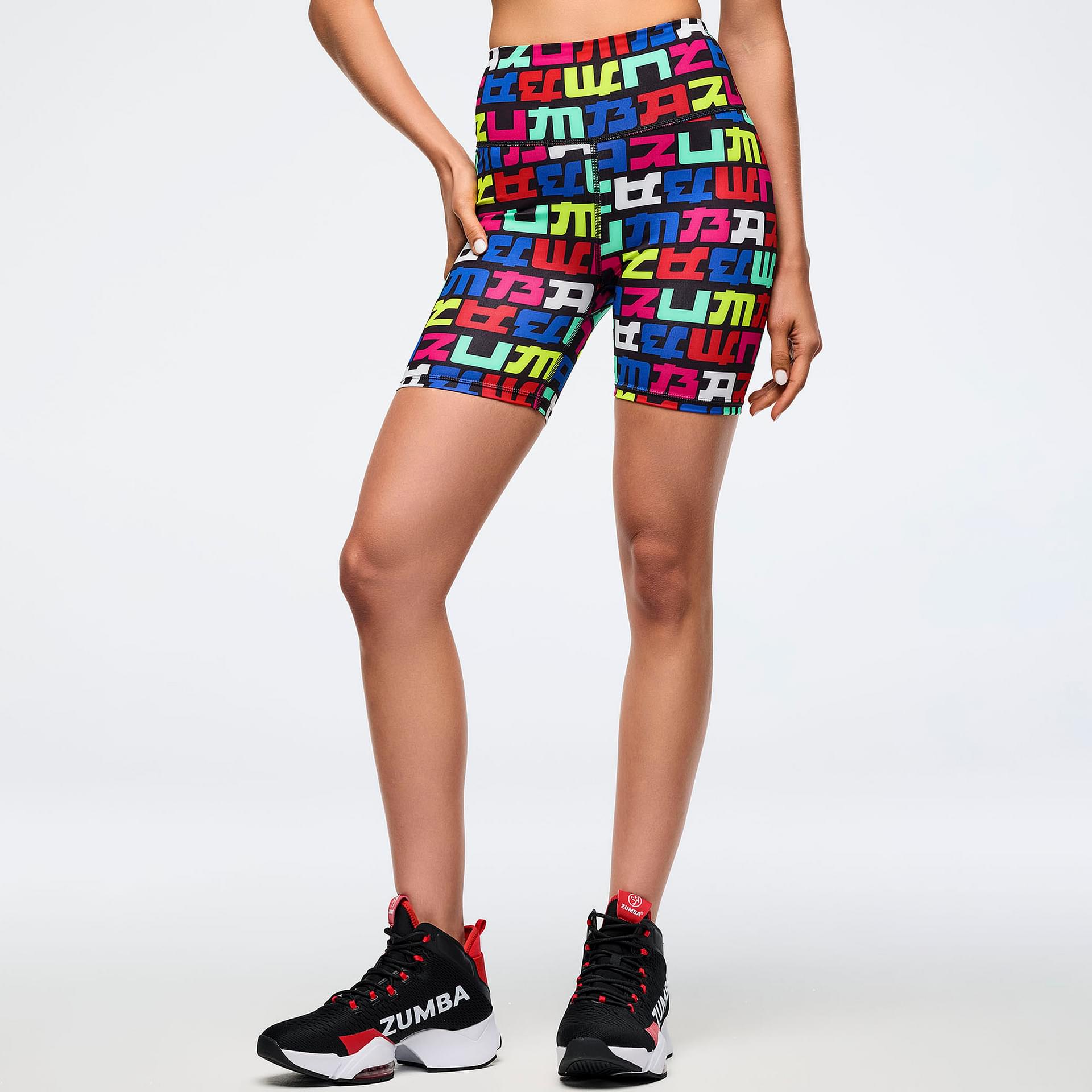 Eastern Flavor High Waisted Biker Shorts