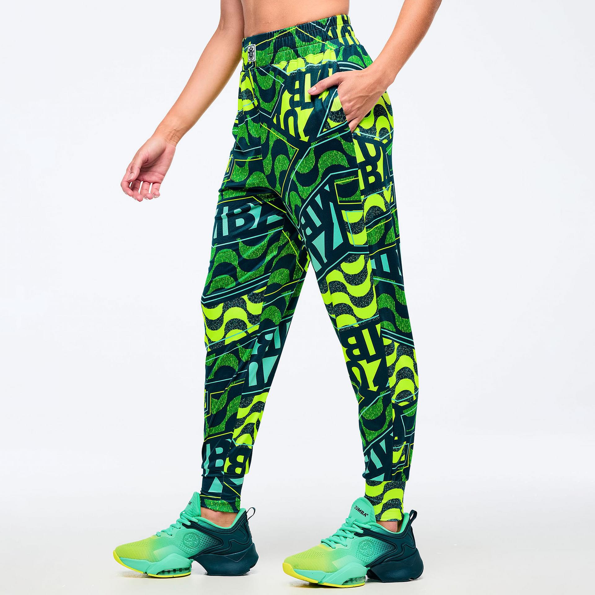 Latin Movement Knit Drop Crotch Joggers