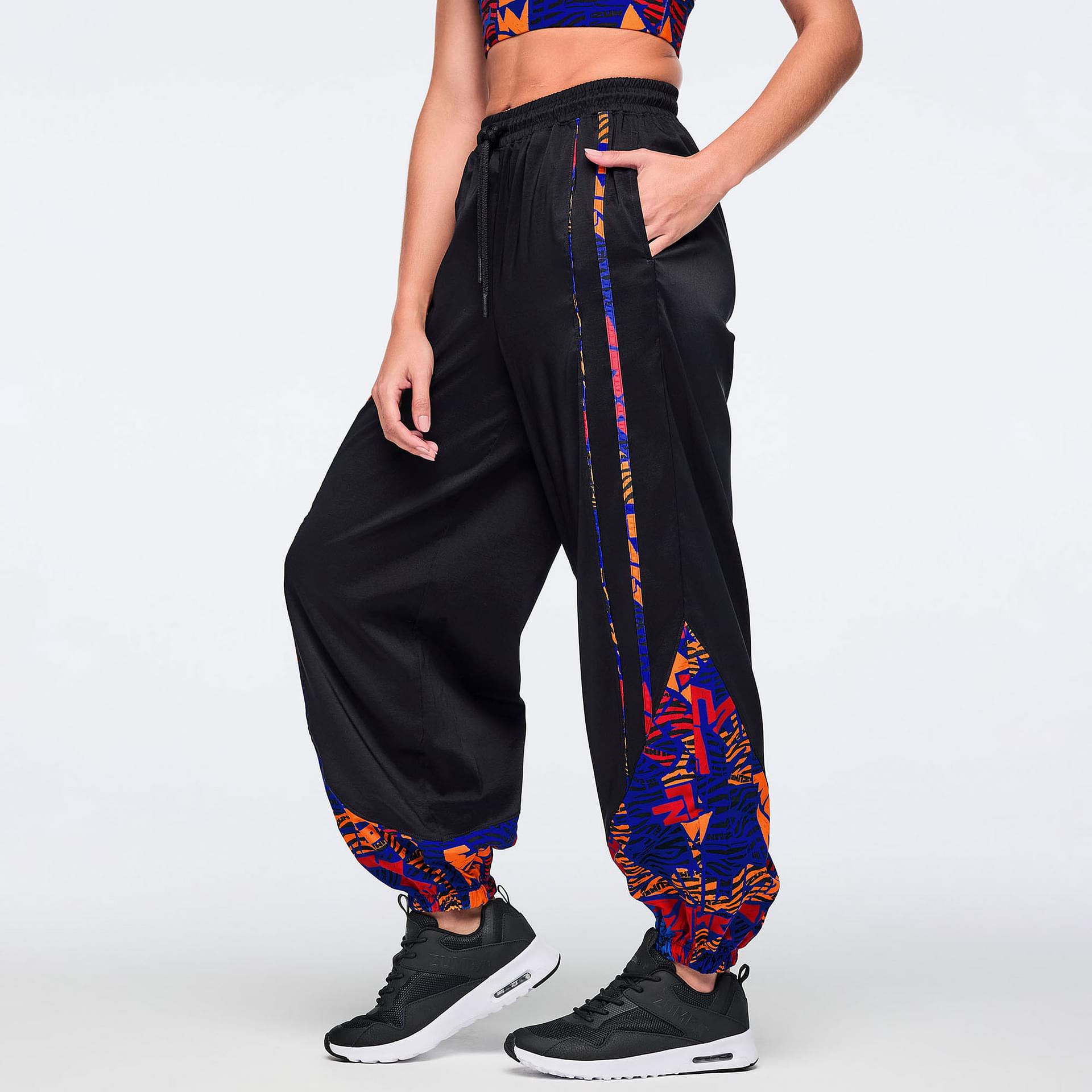 Wildbeat Woven Slouch Pants With Piping