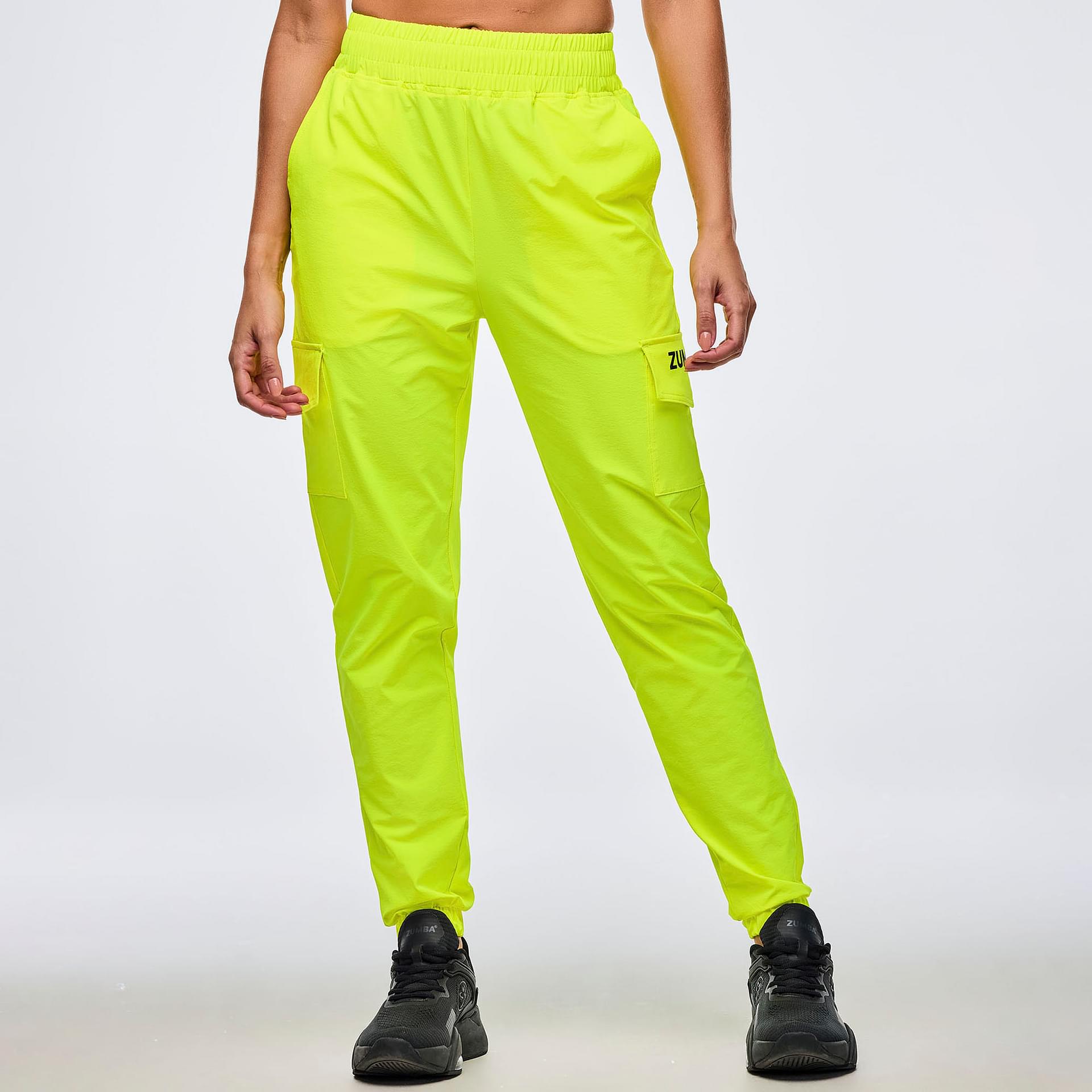 Neon Cargo Pants