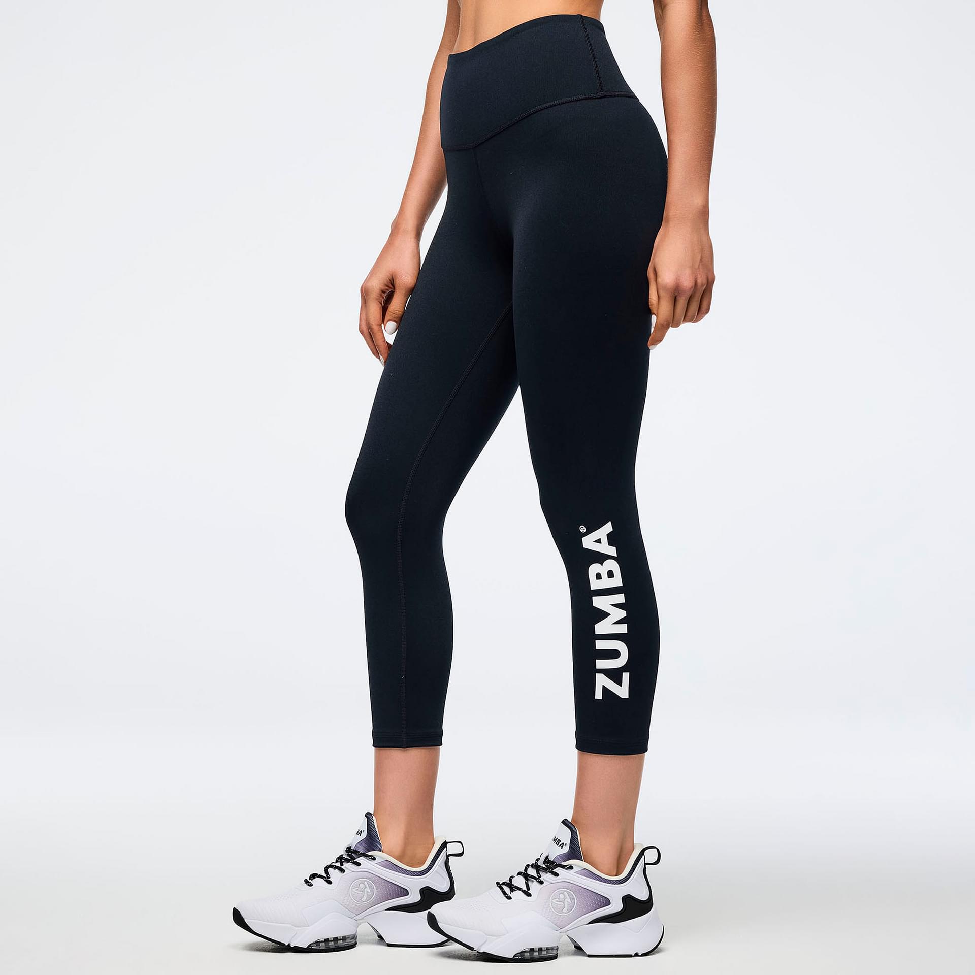 Zumba Basic High Waisted Crop Leggings