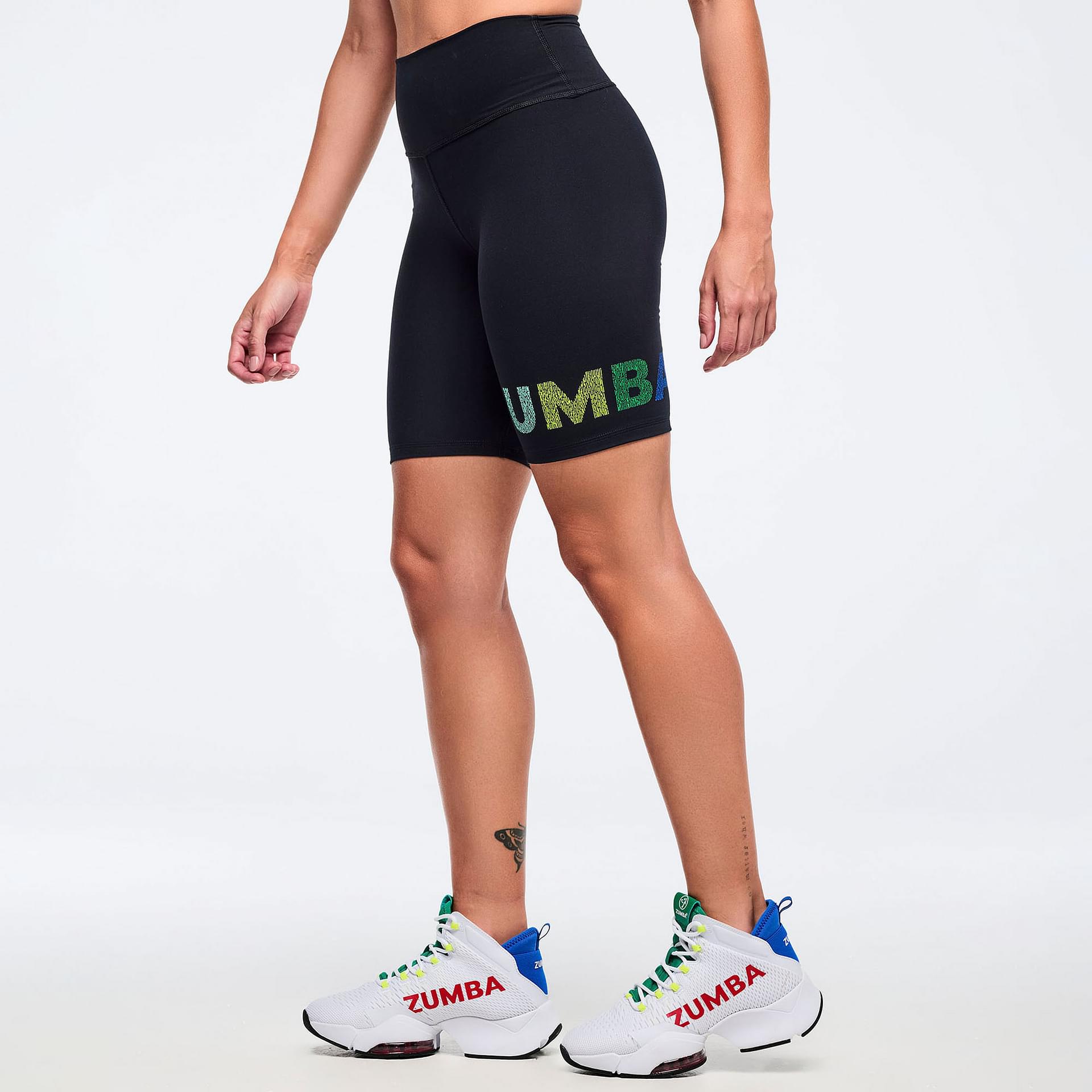 Latin Movement High Waisted Long Biker Shorts