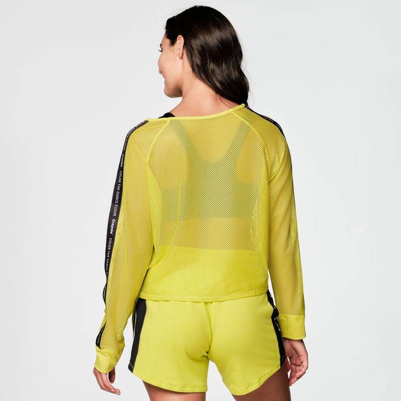 Zumba X Crayola Color The Dance Floor Mesh Pullover