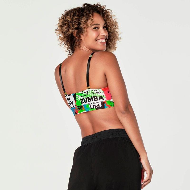 Free To Create Crop Bra Tank