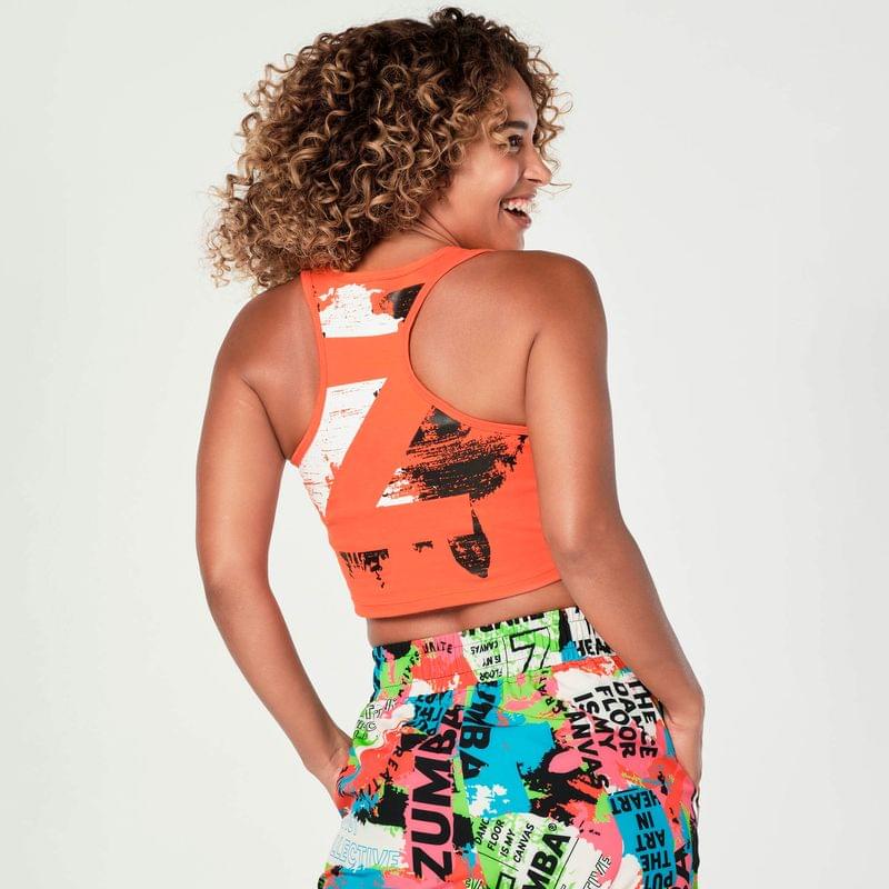 Creatives Unite Crop Racerback