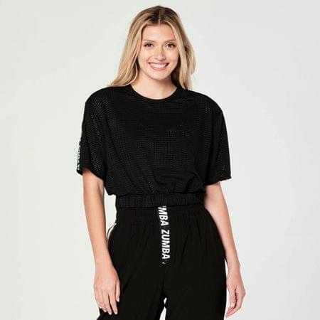 Creatives Unite Mesh Crop Top