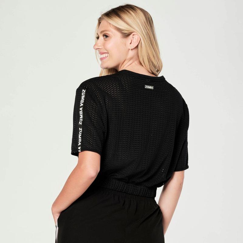 Creatives Unite Mesh Crop Top