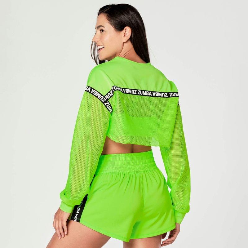 Creatives Unite Long Sleeve Mesh Top