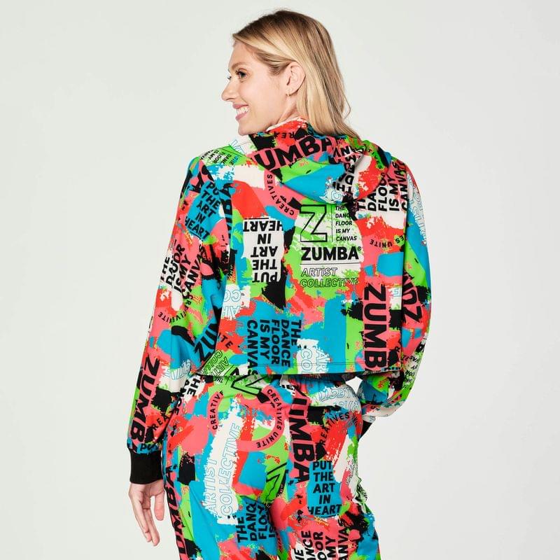 Free To Create Zip-Up Crop Jacket