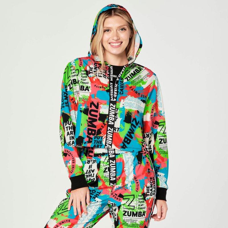 Free To Create Zip-Up Crop Jacket