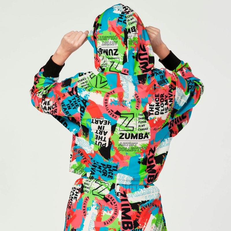 Free To Create Zip-Up Crop Jacket