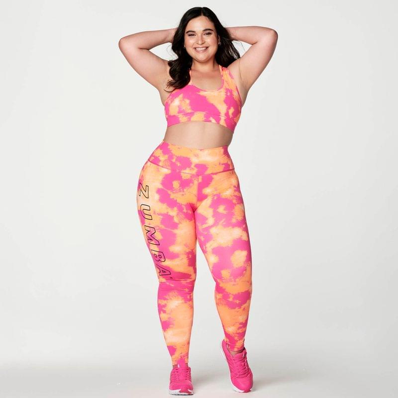 Zumba Move Tie-Dye Bra