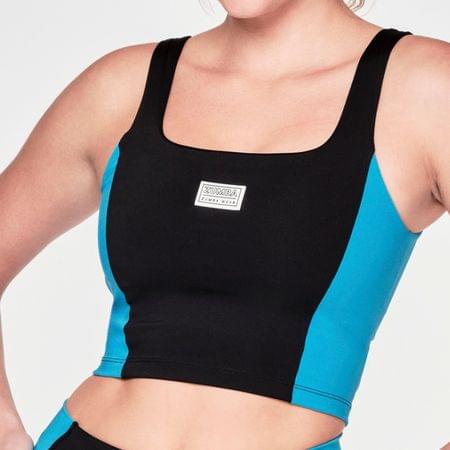 Zumba Electric Club Crop Tank