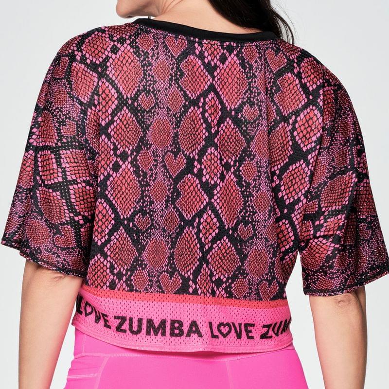 Zumba Love Snakeskin Top