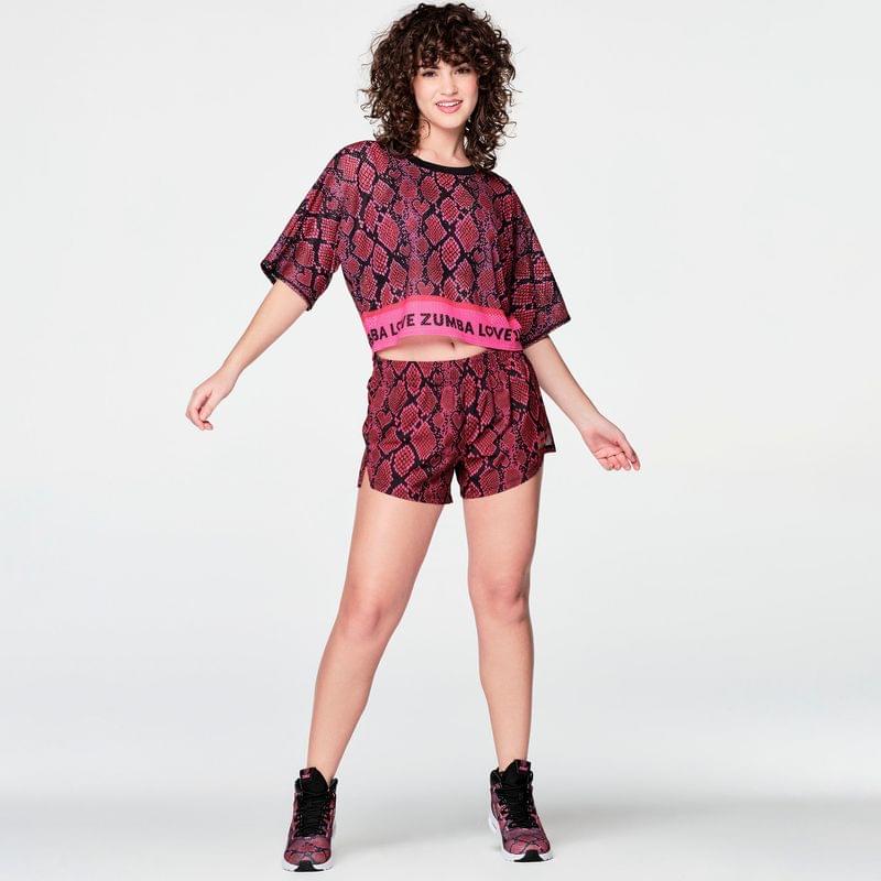 Zumba Love Snakeskin Top