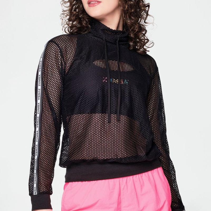 Zumba Upbeat Mesh Pullover