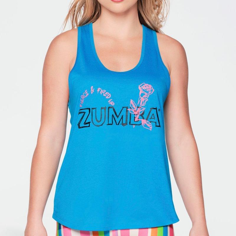 Zumba Fired Up Loose Tank