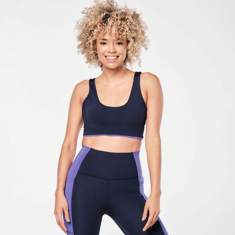 Zumba Prep Reversible Scoop Bra