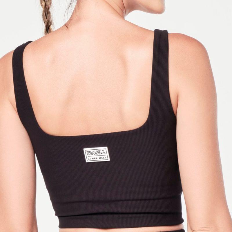 Zumba Prep Crop Tank With Shelf Bra