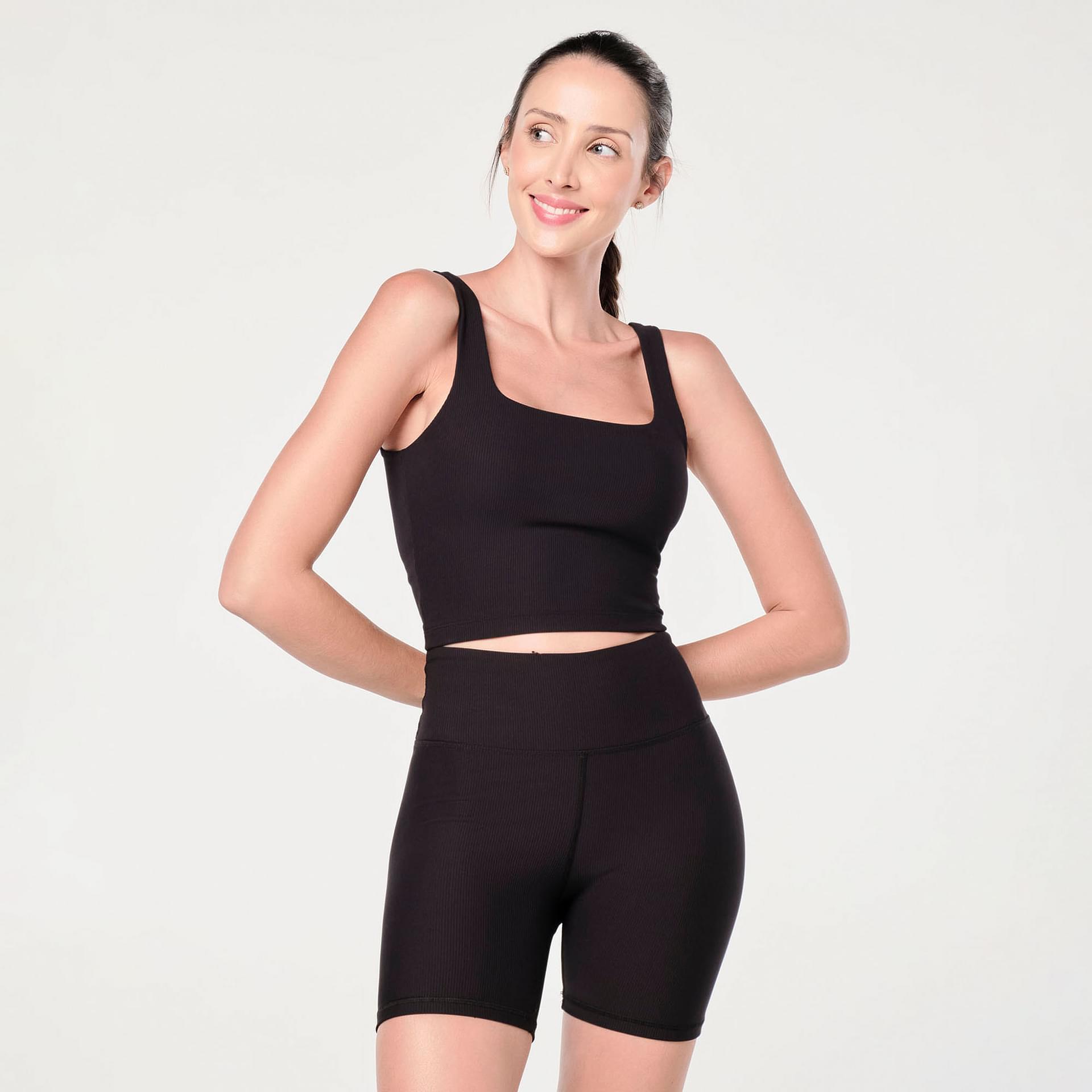 Inspire Your Workout with the Prep Square Neck Crop Tank