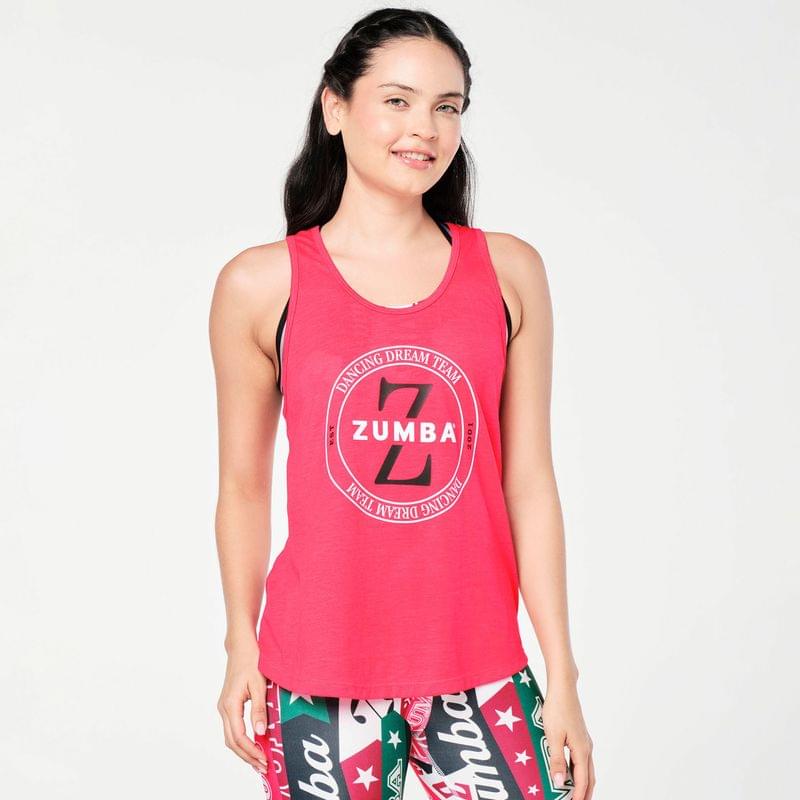 Zumba Prep Easy Racerback Tank