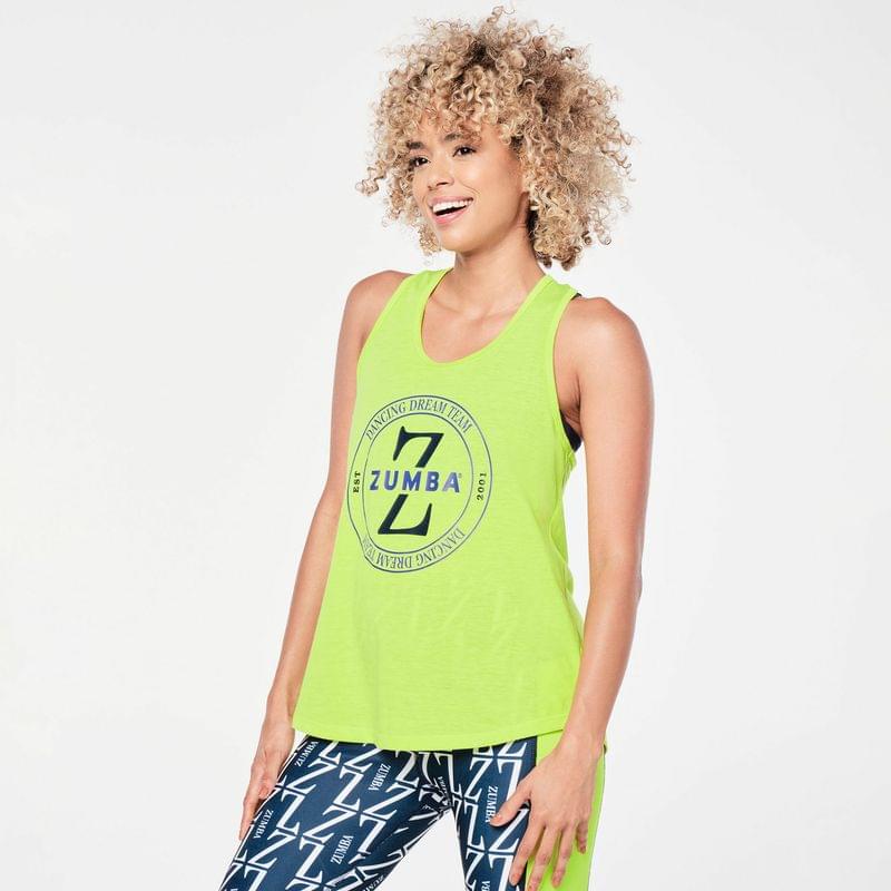 Zumba Prep Easy Racerback Tank