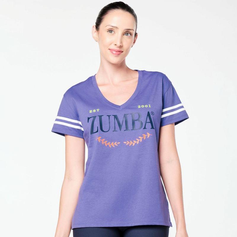 Zumba Prep Loose Fit V-Neck Top