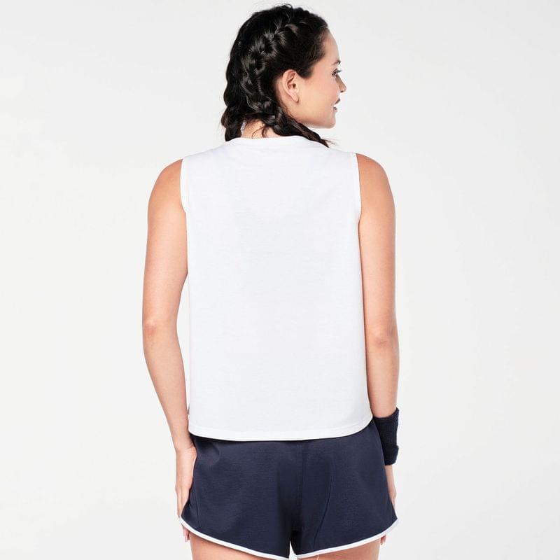 Zumba Prep Loose Muscle Tank - Wear It Out White
