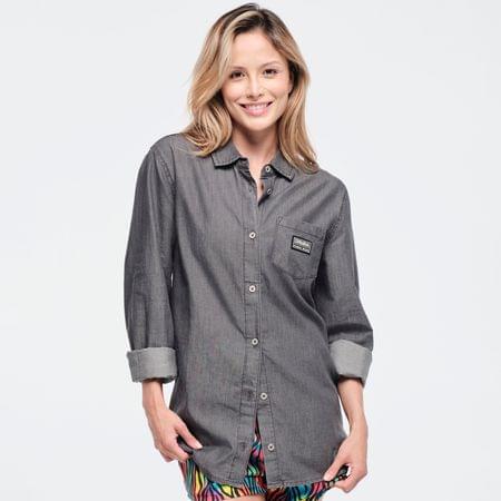 Funscape Long Sleeve Button Down