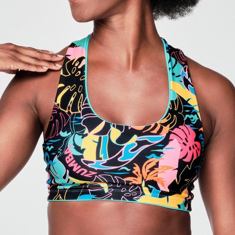Zumba Beach Party Bra (Reversible Bra  2 IN 1)