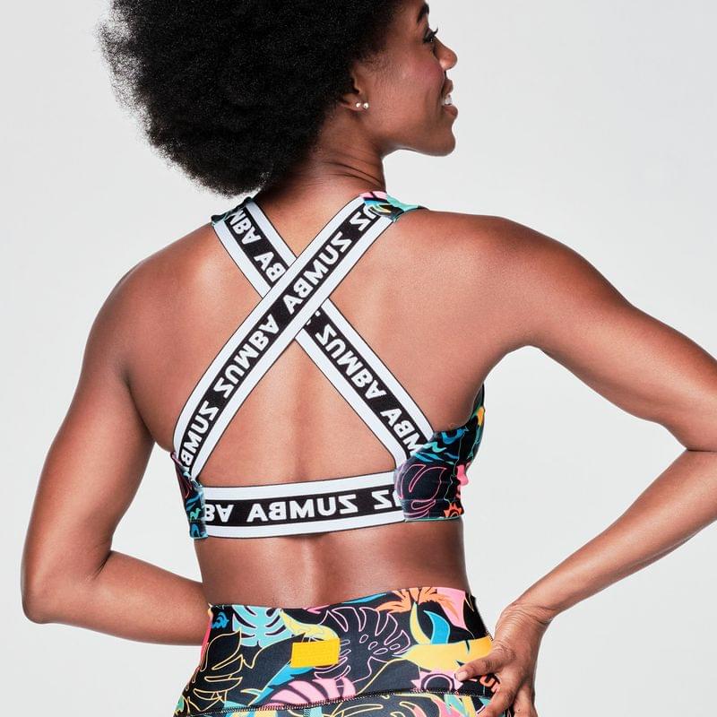 Zumba Beach Party Bra (Reversible Bra  2 IN 1)
