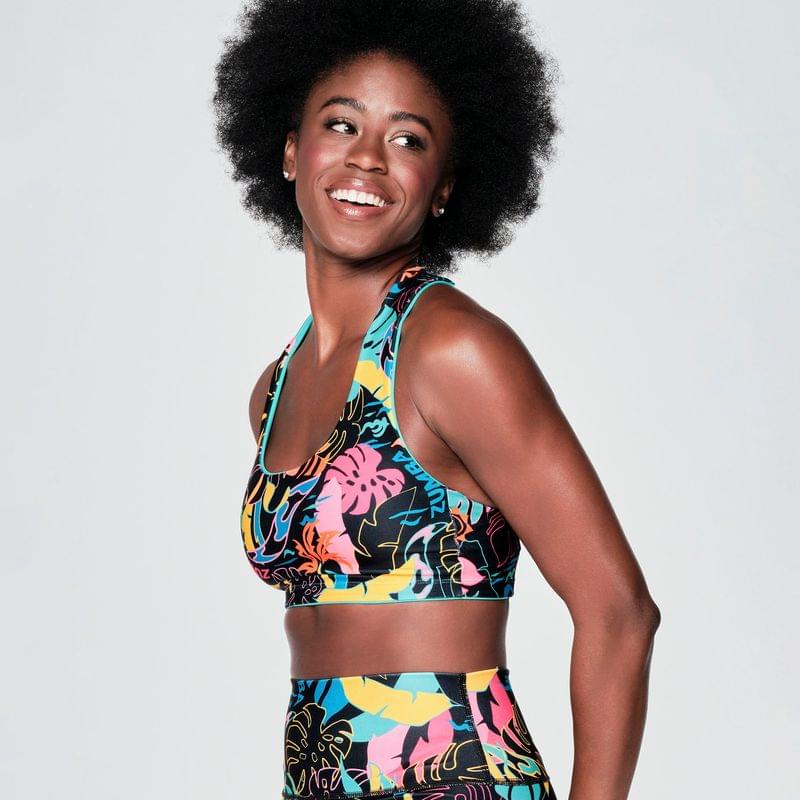 Zumba Beach Party Bra (Reversible Bra  2 IN 1)