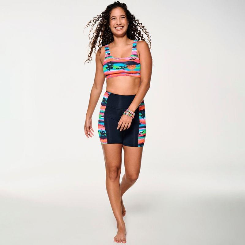 Zumba Sun And Swim Bra - Aqua