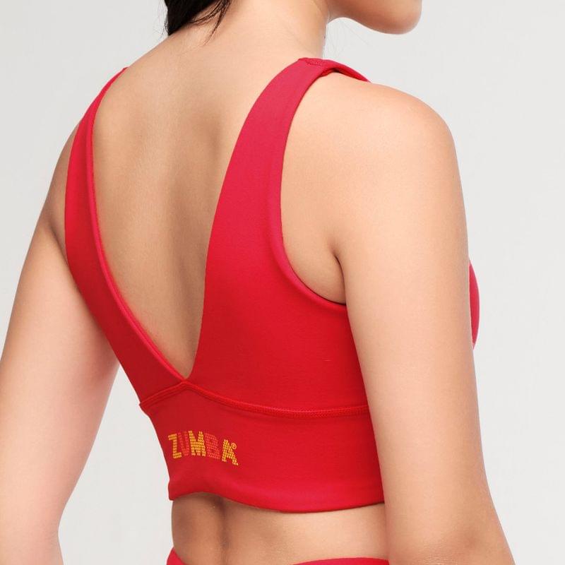 Zumba Explore Crossover Waistband Bra