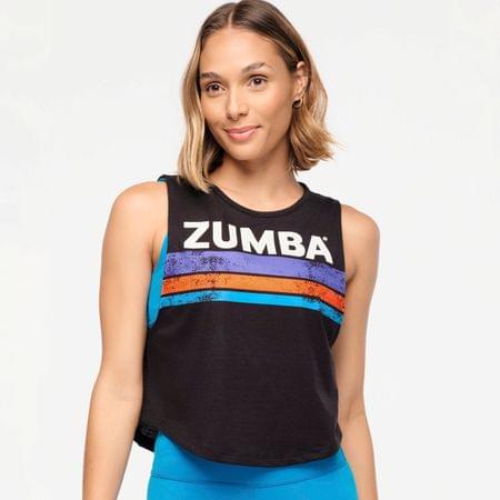 Zumba Explore Round Hem Muscle Tank