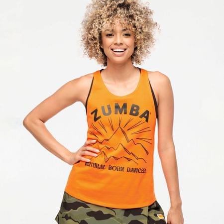 Zumba Explore Loose Tank With Round Hem