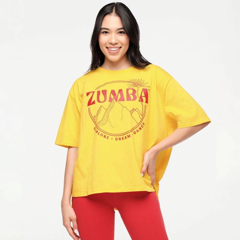 Zumba Explore Crew Neck Top