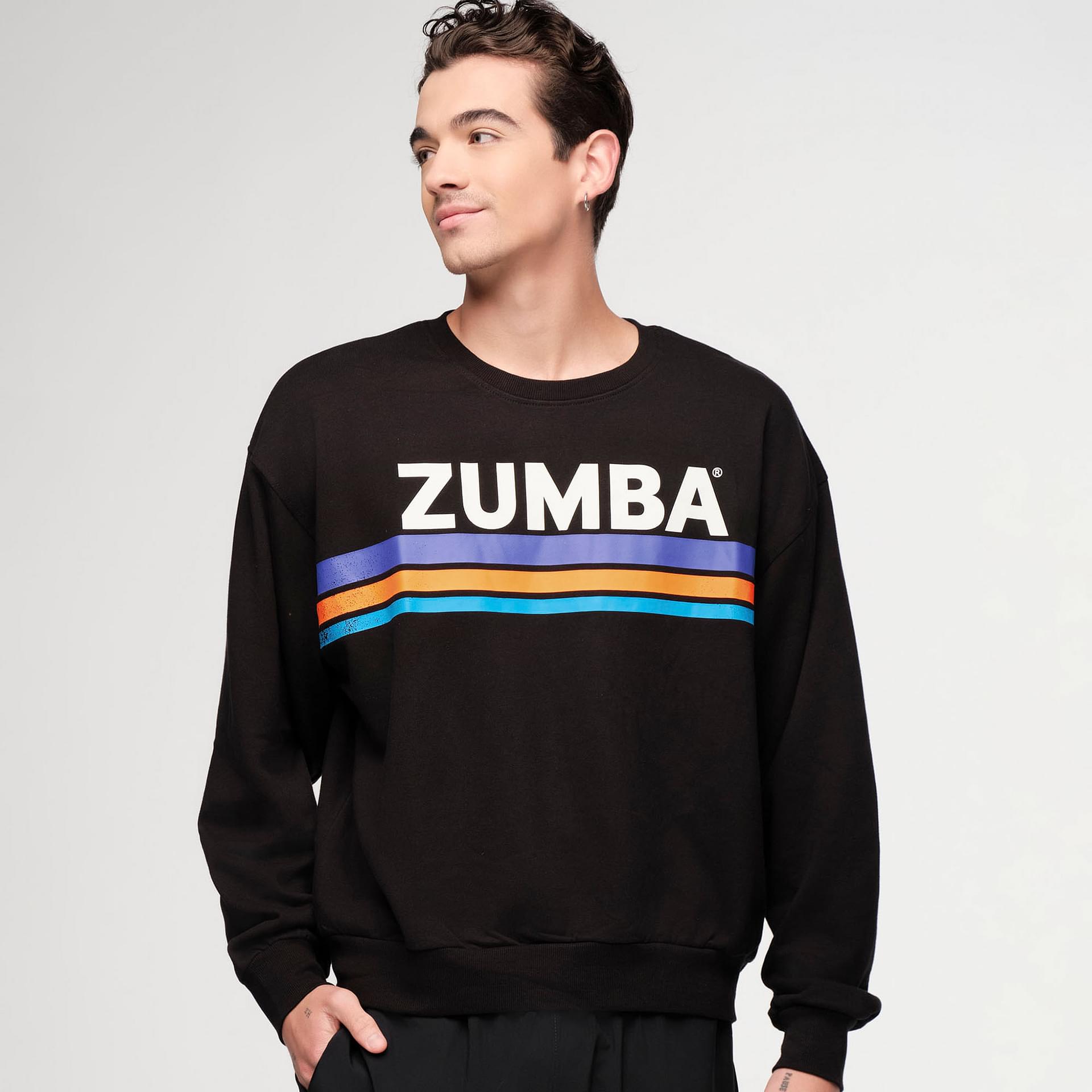 フィットネストップス Zumba Victory Crossover Crew Neck Athletic Jersey Bold Black Victory Crossover Crew Neck Athletic Jersey – Zumba Wear